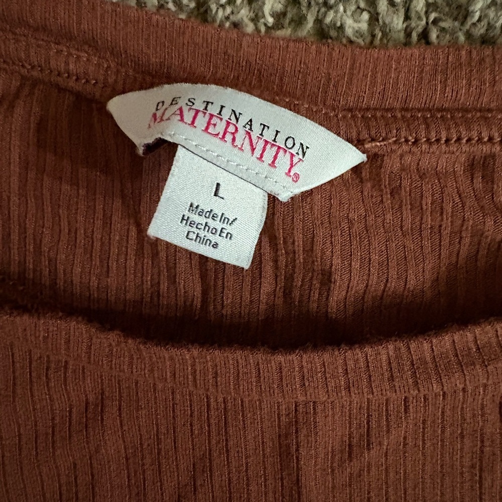 Destination Maternity Rust Dress - Picture 3 of 3